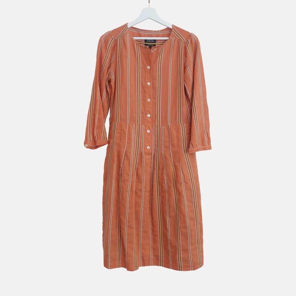 APC Light Cotton Belted Dress